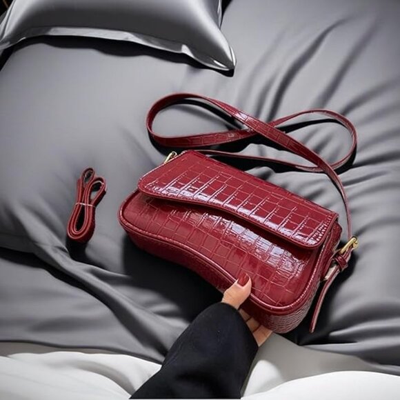 Shoulder Bag for women,Waterproof PU Clutch Purses Handbag - Picture 2 of 6